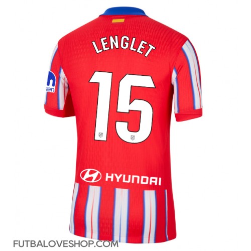 Dres Atletico Madrid Clement Lenglet #15 Domáci 2024-25 Krátky Rukáv